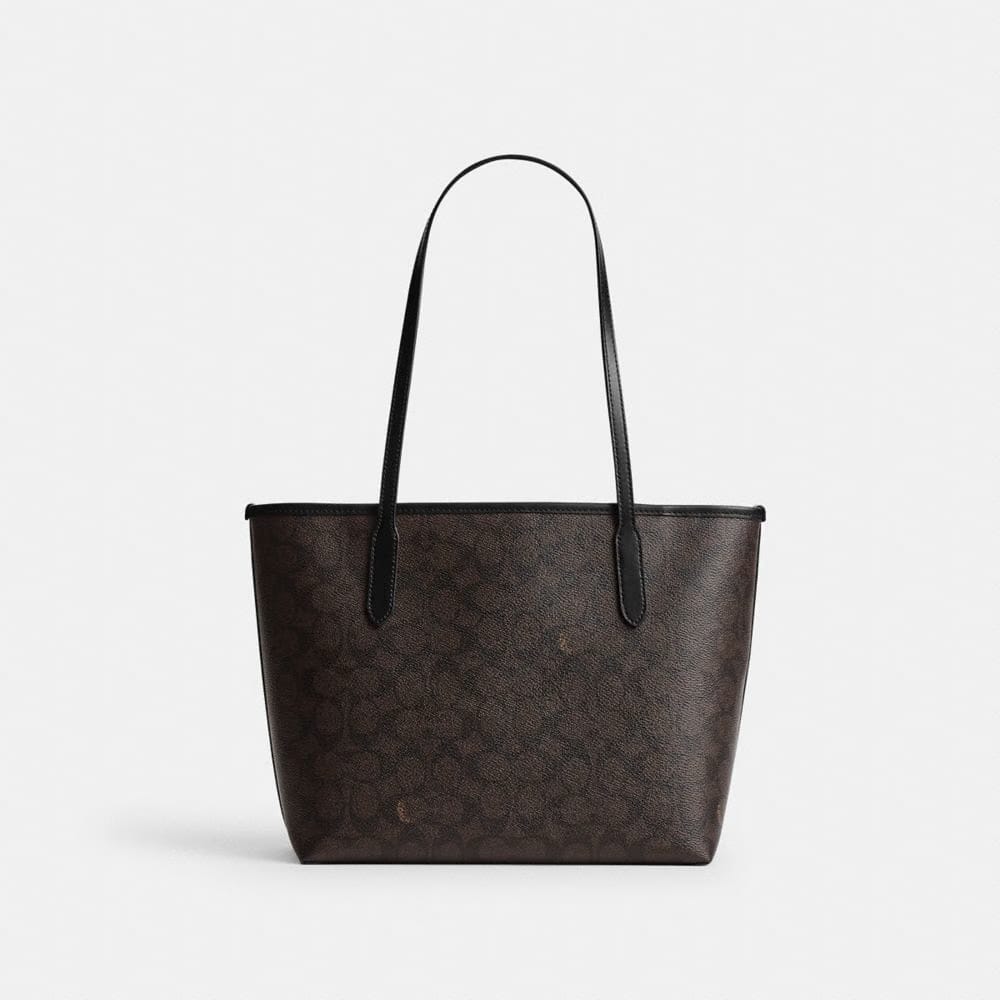 Medium City Tote Bag In Signature Canvas