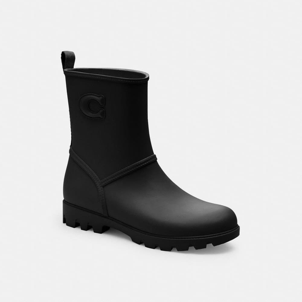 Women's Coach Ryder Rainboot Black