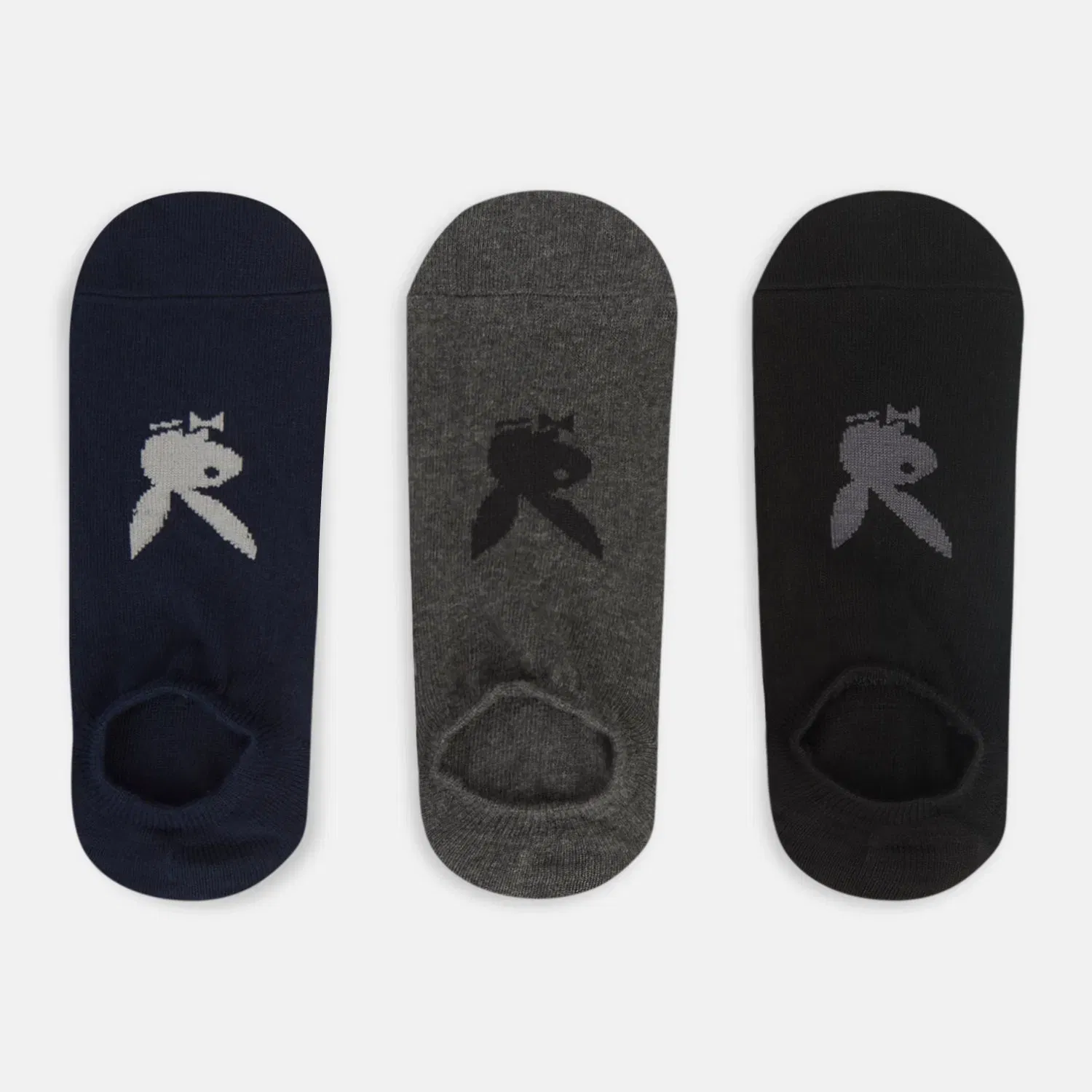 Men's Playboy Themed Loafer Socks