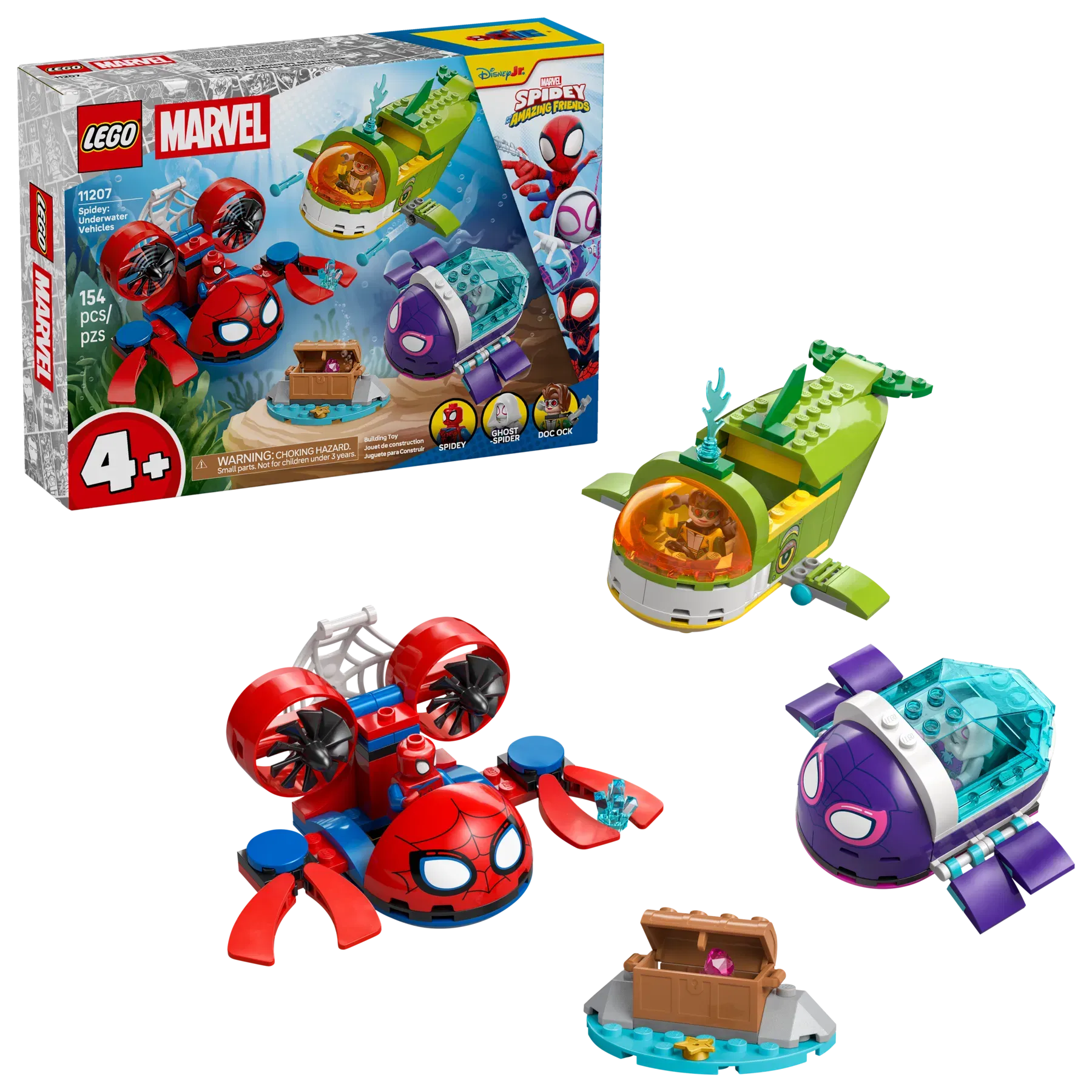 Lego Spidey Underwater Vehicles