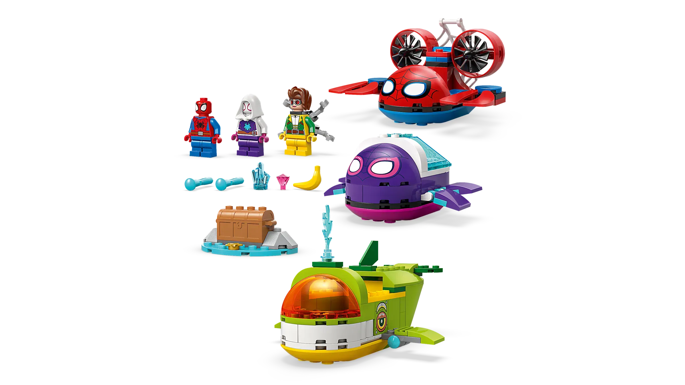 Lego Spidey Underwater Vehicles