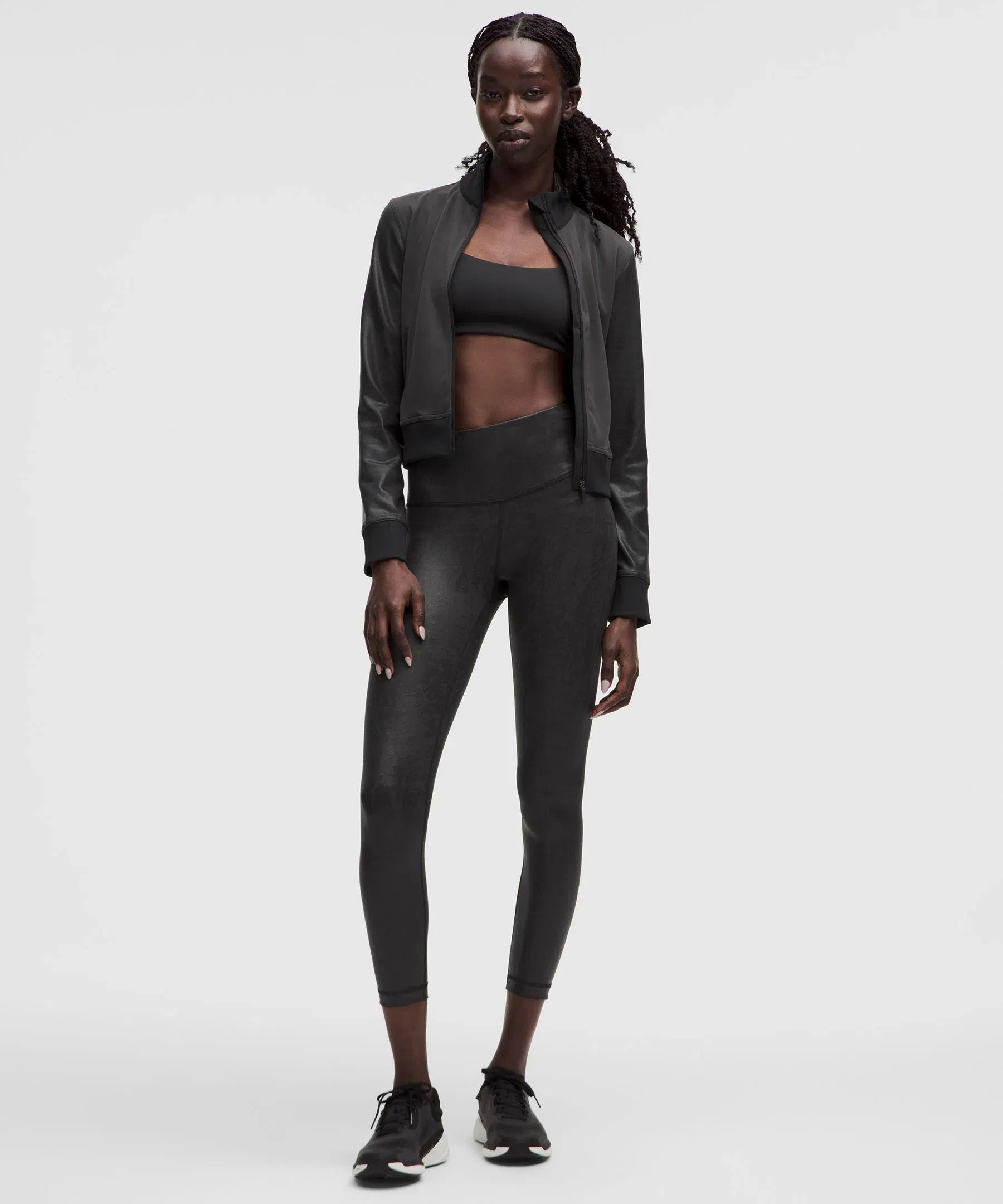 Lululemon Women's Wunder Train High-Rise Tight 25" *Matte Foil