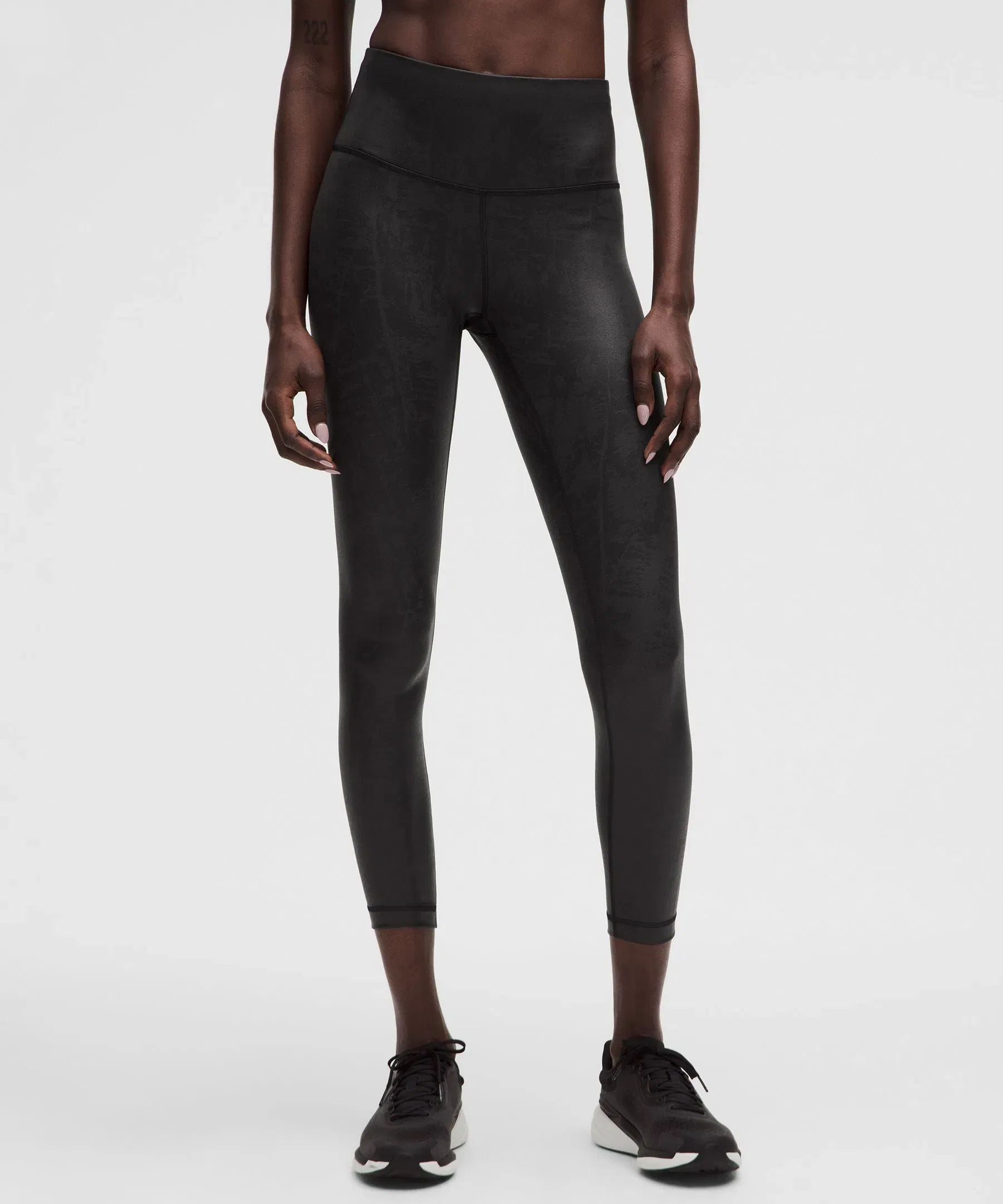 Lululemon Women's Wunder Train High-Rise Tight 25" *Matte Foil