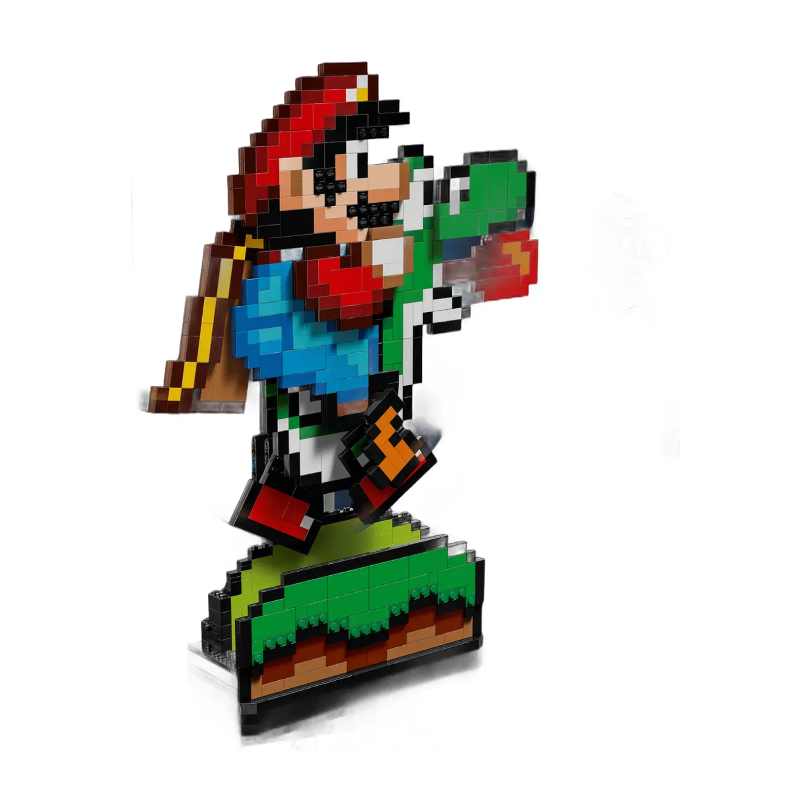 Lego Super Mario World Mario Yoshi