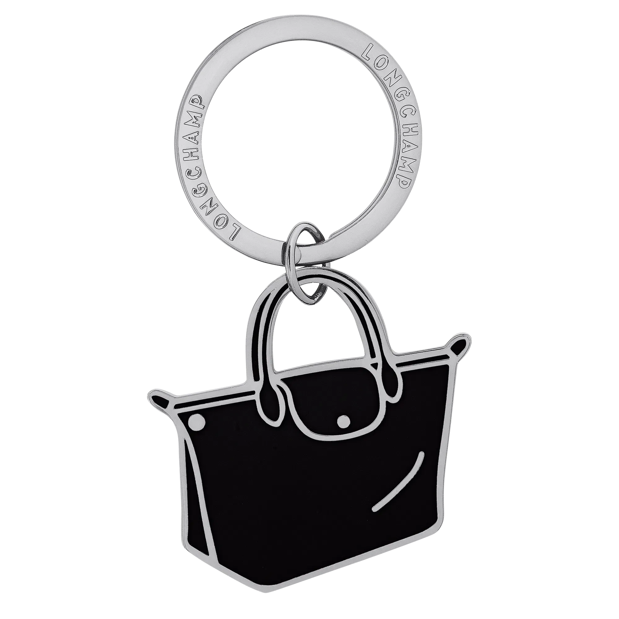 Longchamp Le Pliage Key rings Black