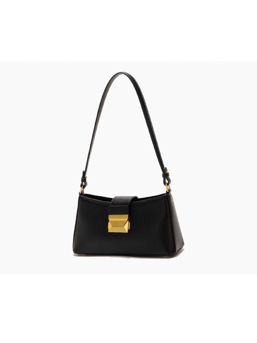 Felice - Ladies Baguette Bag Faux Leather | Black