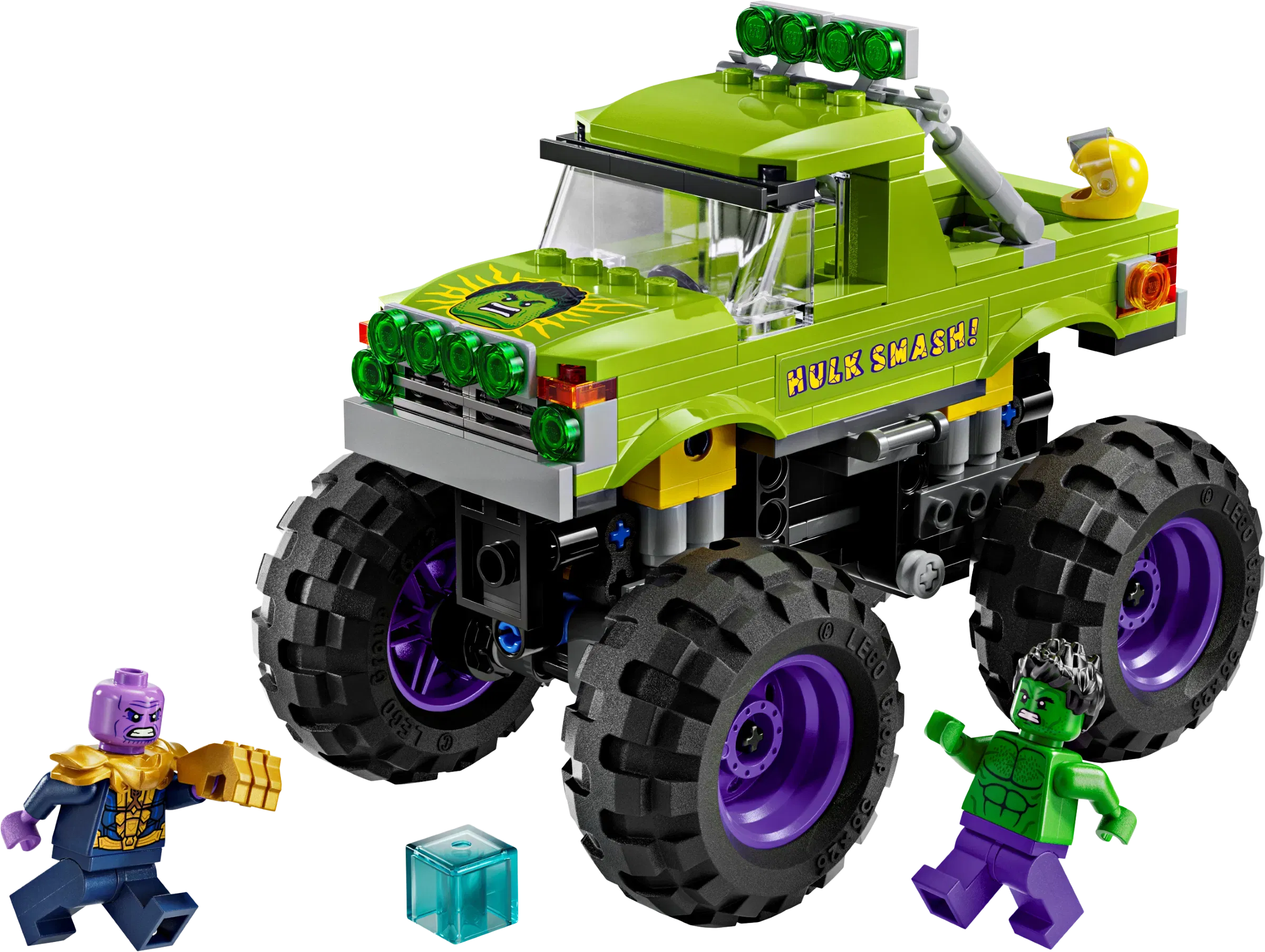 Lego The Hulk Truck vs Thanos