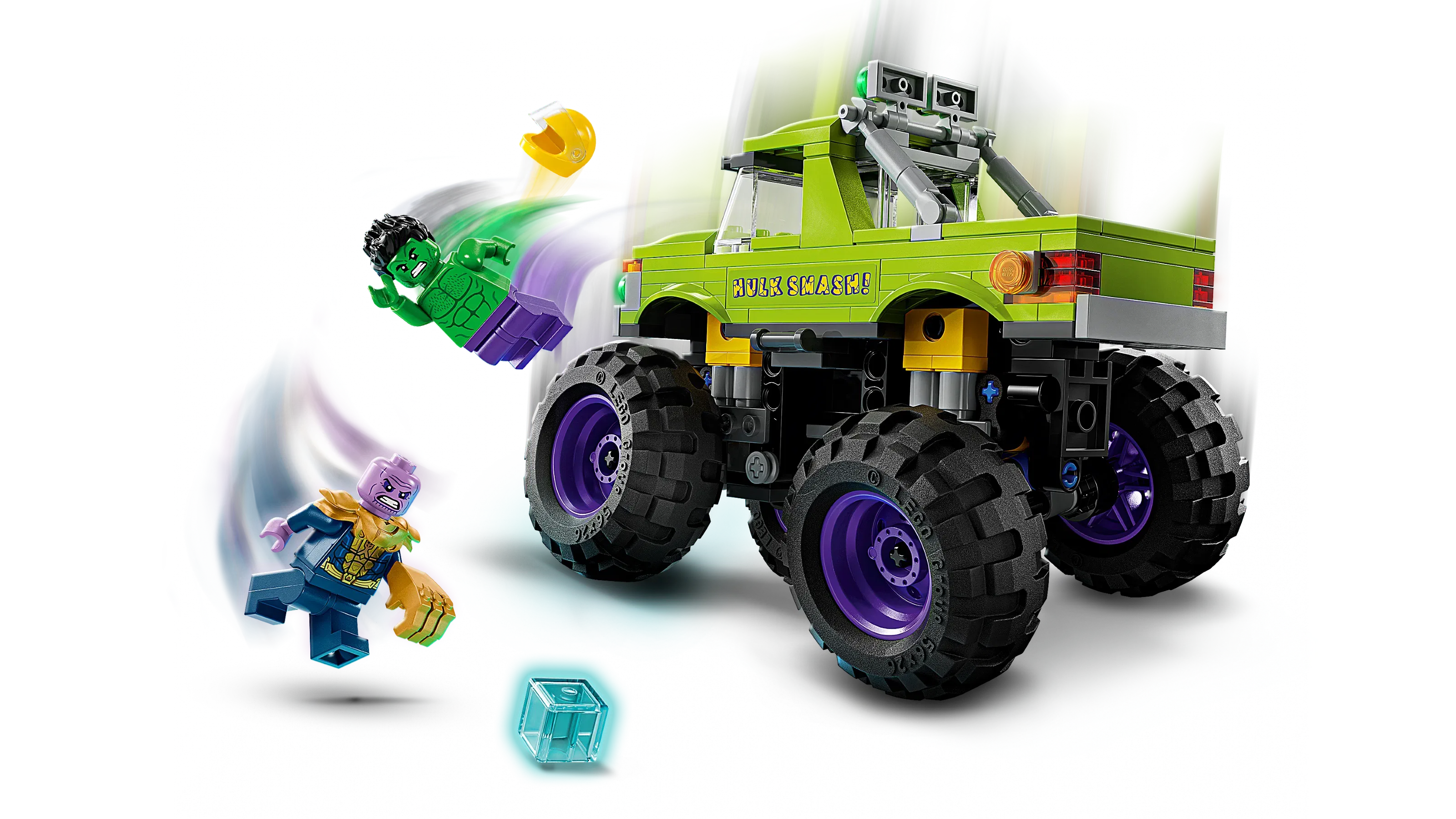 Lego The Hulk Truck vs Thanos