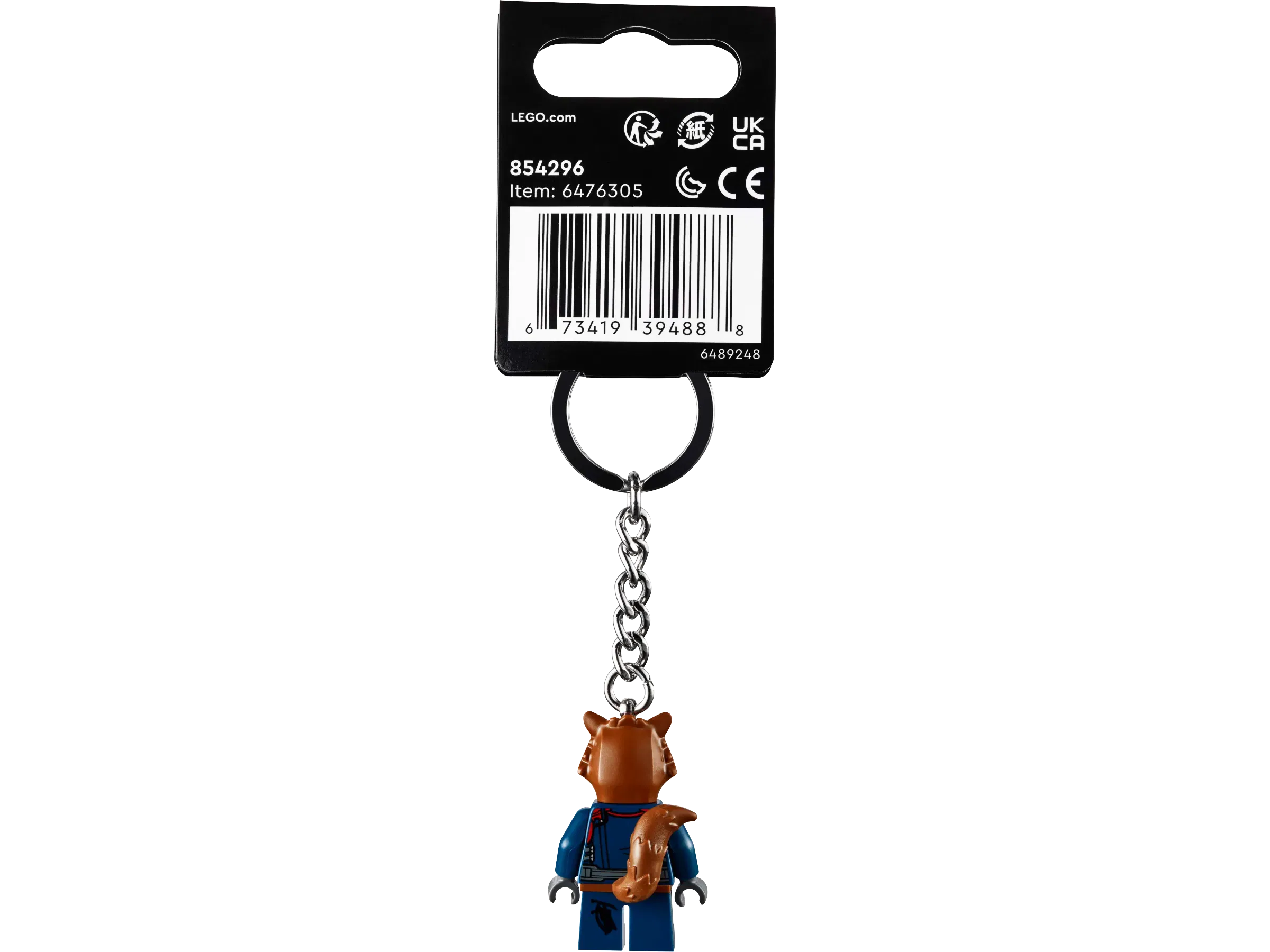 Lego Rocket Raccoon Key Chain