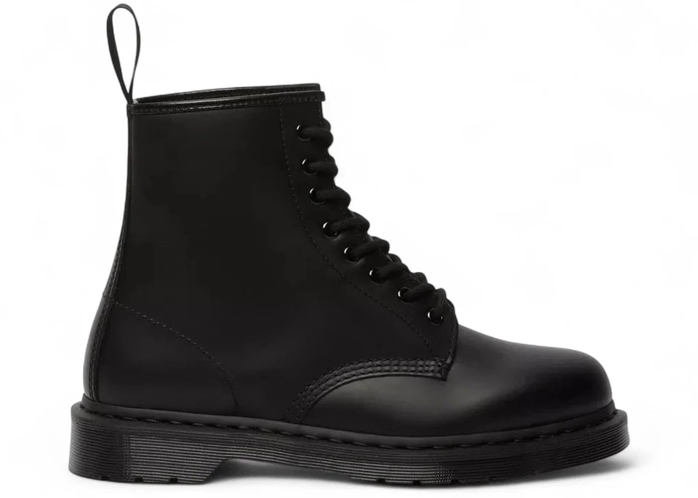 Dr. Martens 1460 Mono Smooth Leather Lace Up Boot Black