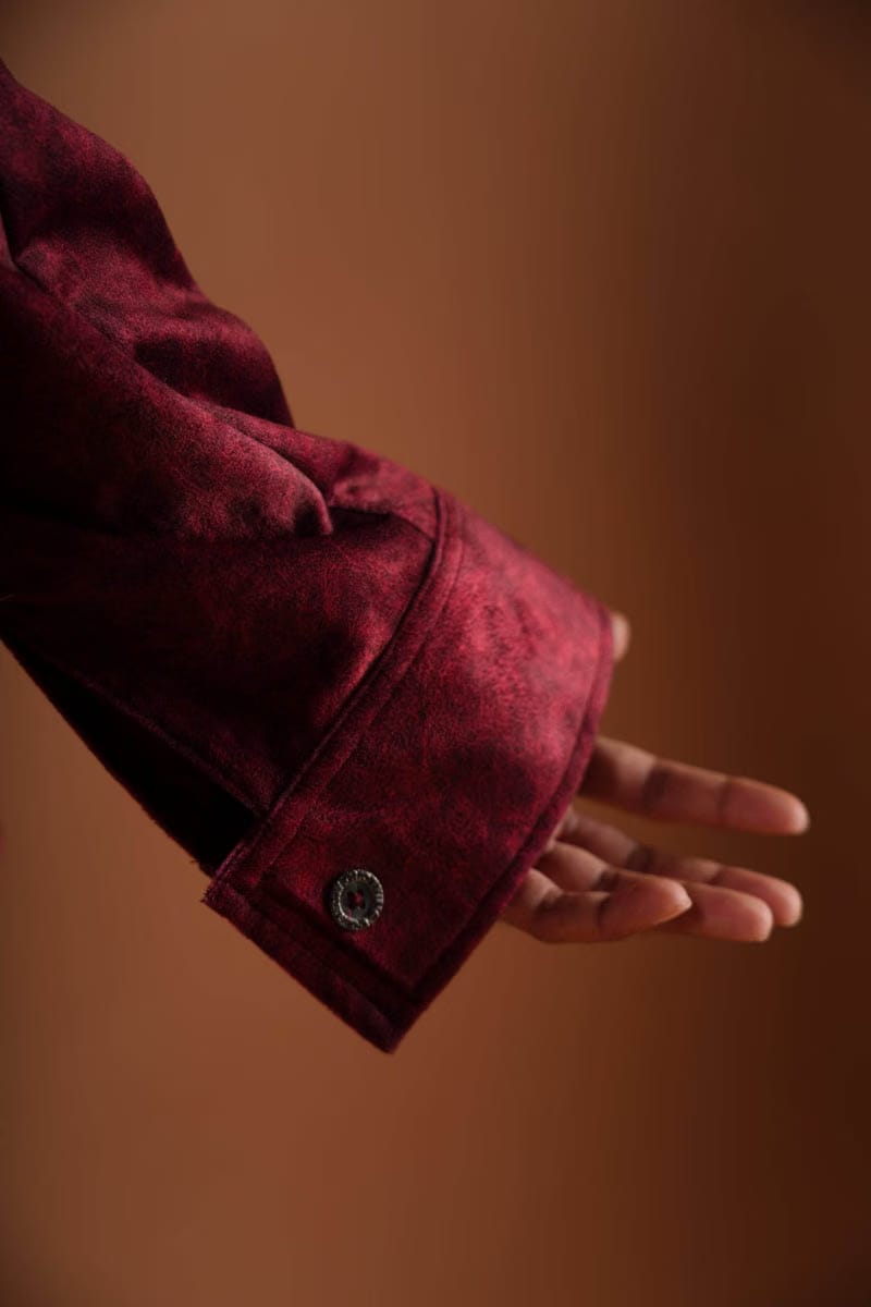 Suede Beaded Jacket