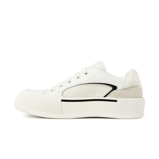 ALEXANDER MCQUEEN Deck Sneakers white
