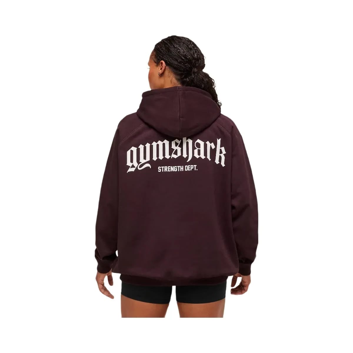 Gymshark Strength Department Oversized Hoodie - Cherry Purple