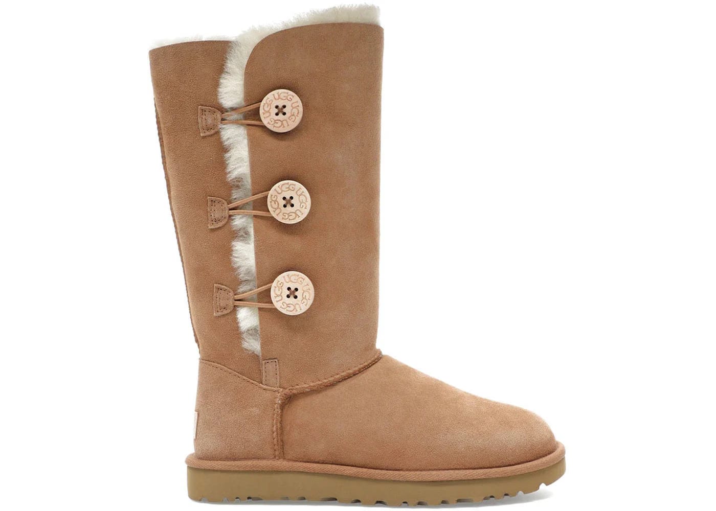 Ugg Bailey Button Triplet Ii Boot Chestnut Womens