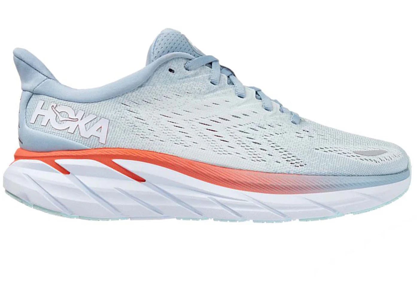 Hoka One One Clifton 8 Blue Fog Womens