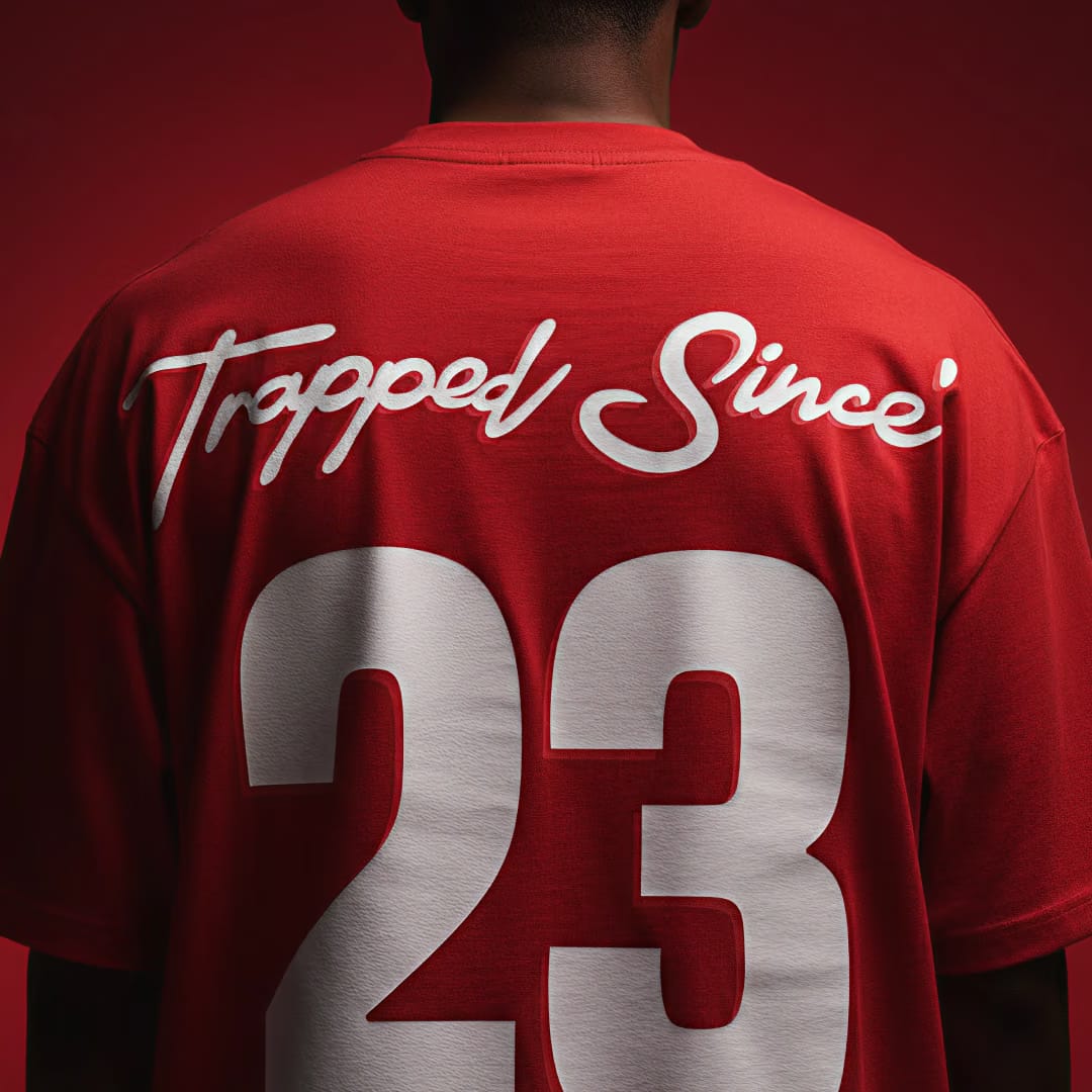 CLASSIC RED- TRAPPED SINCE' 23