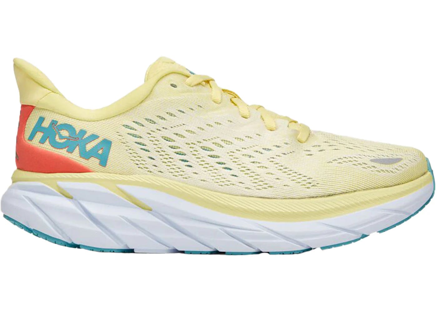 Hoka One One Clifton 8 Yellow Pear Sweet Corn Womens