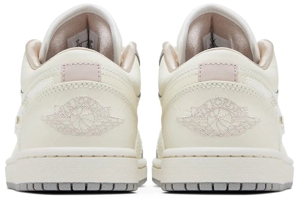 Wmns Air Jordan 1 Low 'Sail Soft Pearl Sequins'