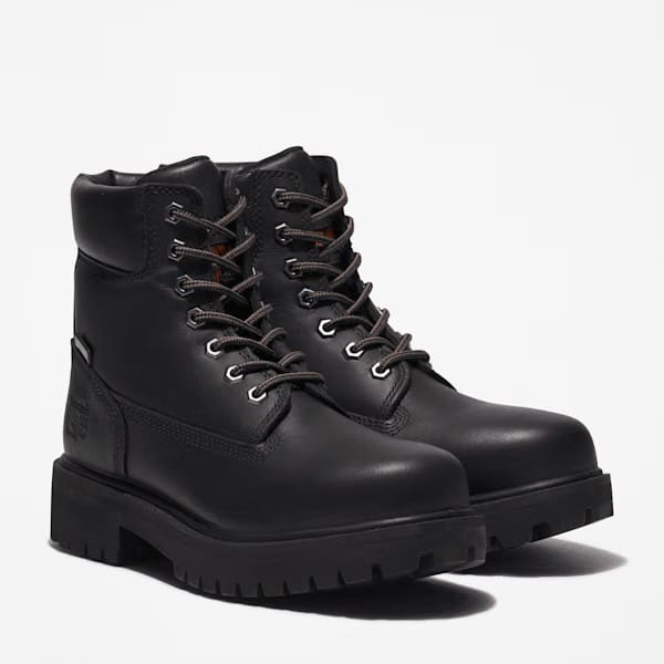 Timberland Pro Direct Attach 6" Waterproof Insulated Work Boot Black Men'S
