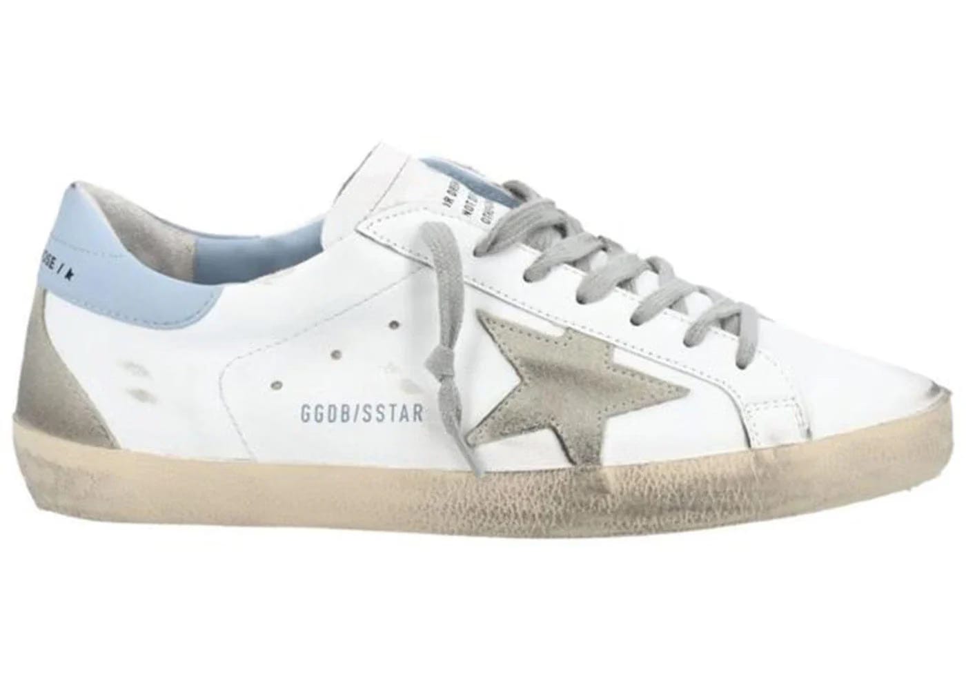 Golden Goose Super Star White Ice Powder Blue