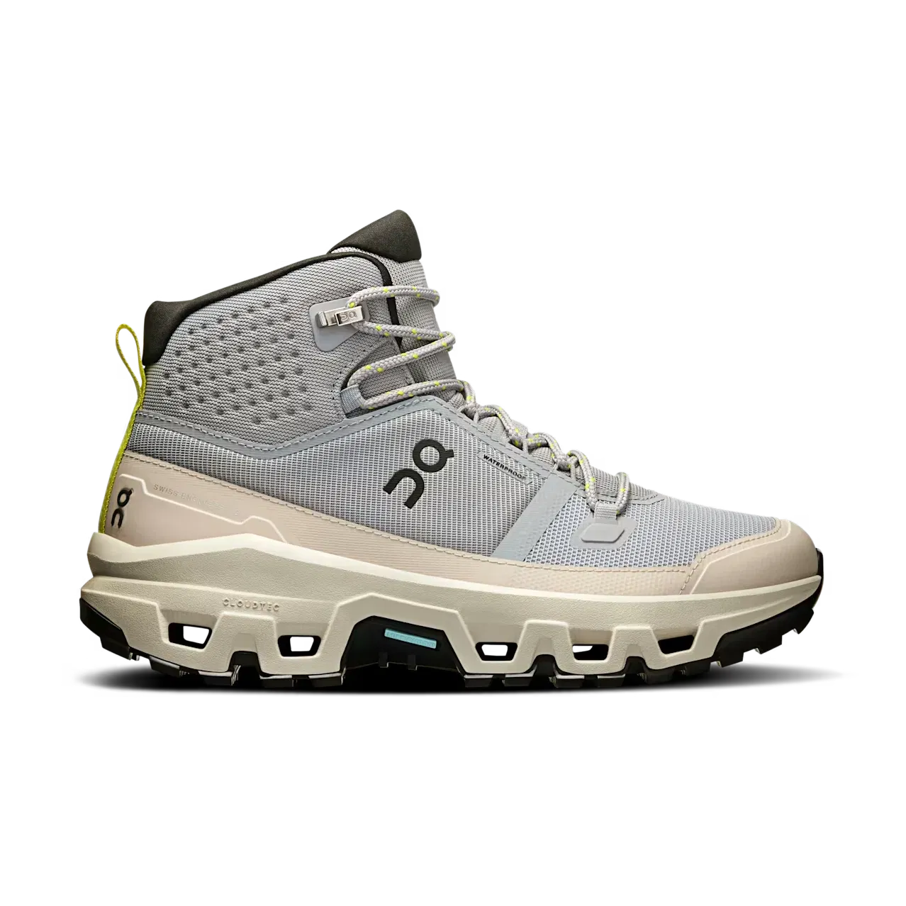 On Running Cloudrock Mid Waterproof Alloy | Ice