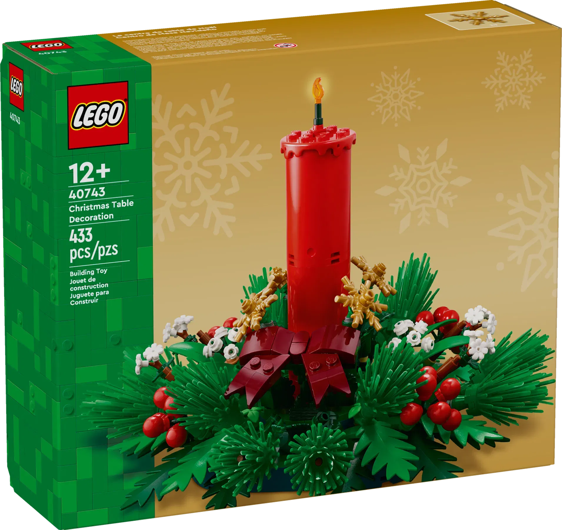Lego Christmas Table Decoration