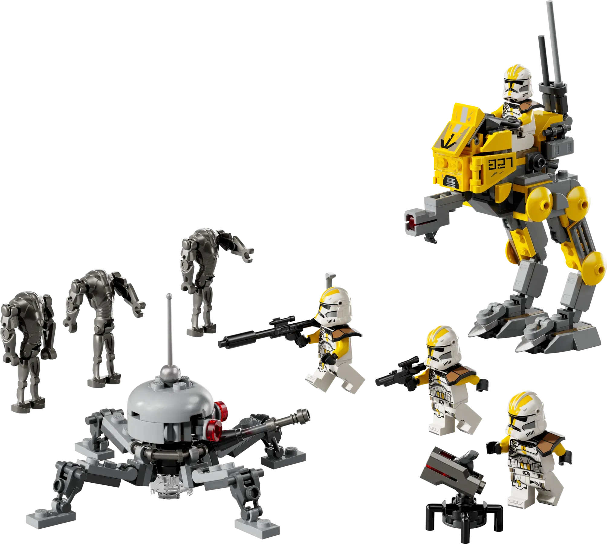 Lego 327th Star Corps Clone Troopers Battle Pack