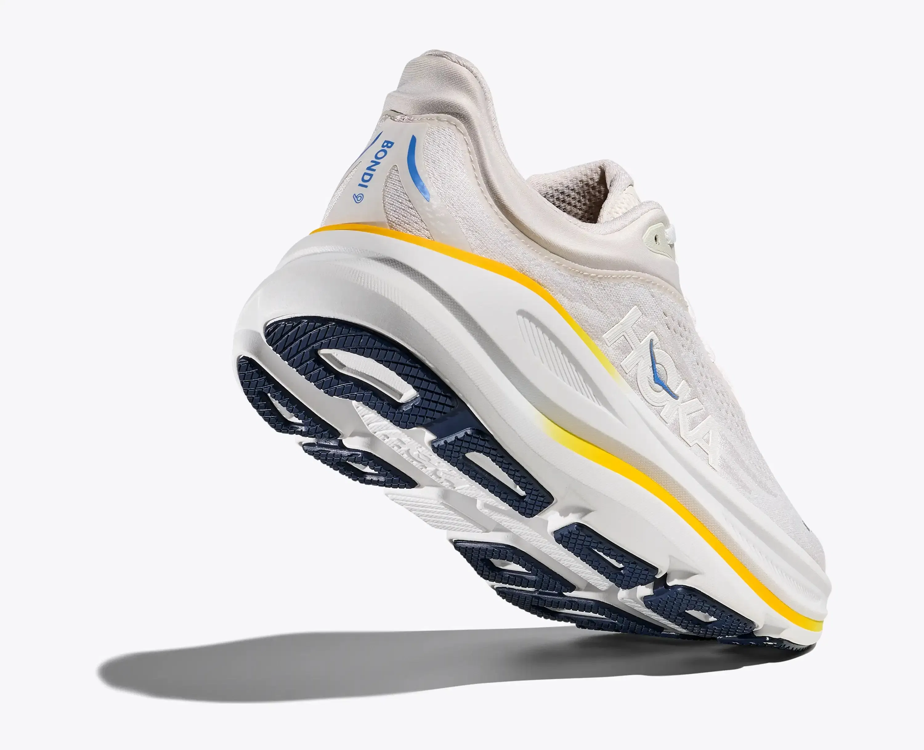 Hoka Women'S Bondi 9 White Grout