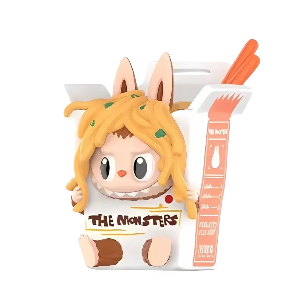 Pop Mart Labubu The Monsters Wacky Mart Series Chow Mein Figure