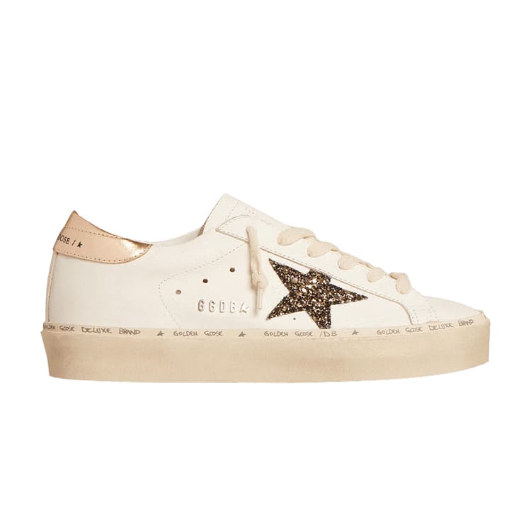 Golden Goose Wmns Hi Star LTD 'Black Gold Glitter'