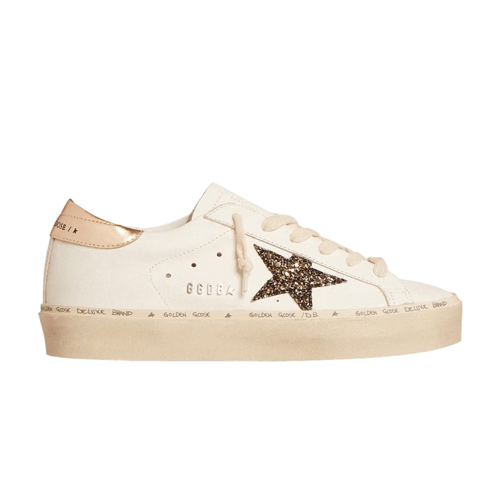 Golden Goose Wmns Hi Star LTD 'Black Gold Glitter'