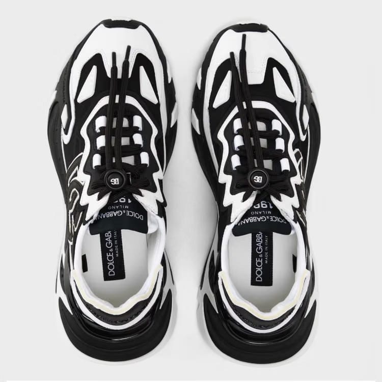 DOLCE AND GABBANA Day Faster Sneakers 'White/Black'