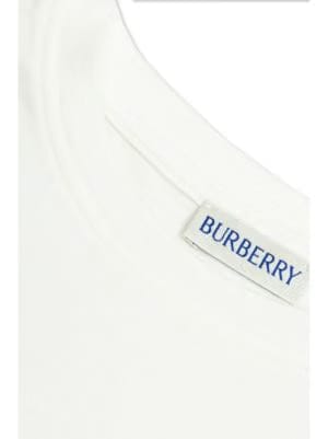 Burberry check-tag cotton T-shirt