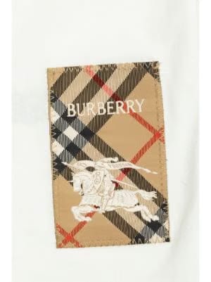 Burberry check-tag cotton T-shirt