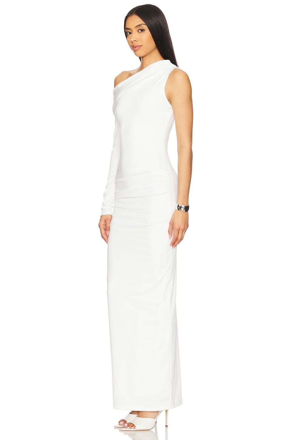 superdown x Emma Rose Skylar Maxi Dress in White
