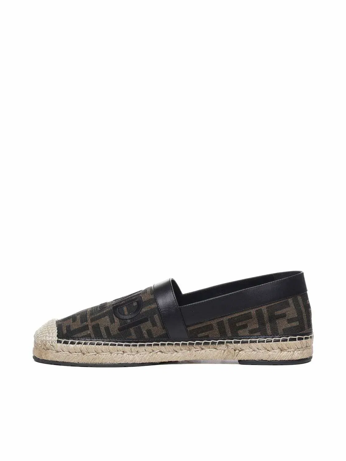 Fendi Jacquard Espadrilles With All-over Ff Logo