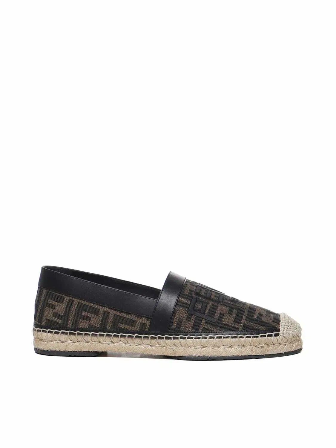 Fendi Jacquard Espadrilles With All-over Ff Logo