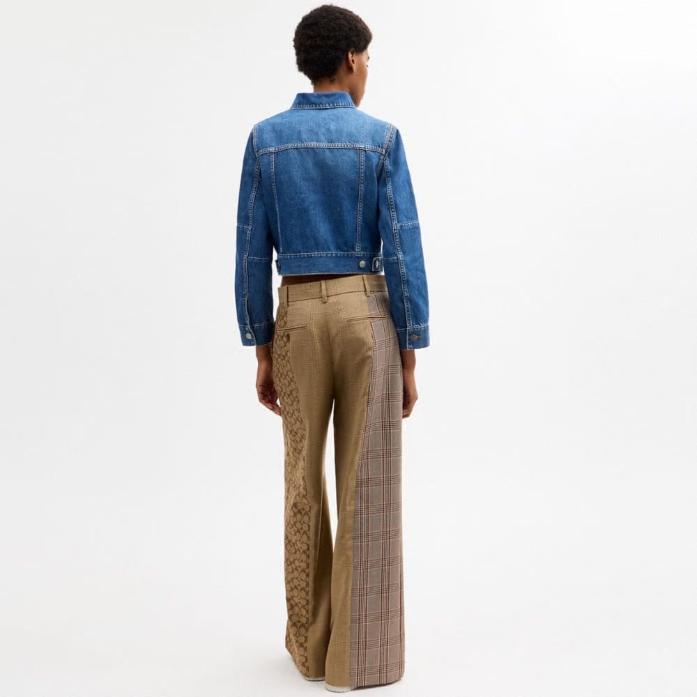 Shrunken Denim Workwear Jacket