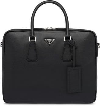 Prada Saffiano leather briefcase