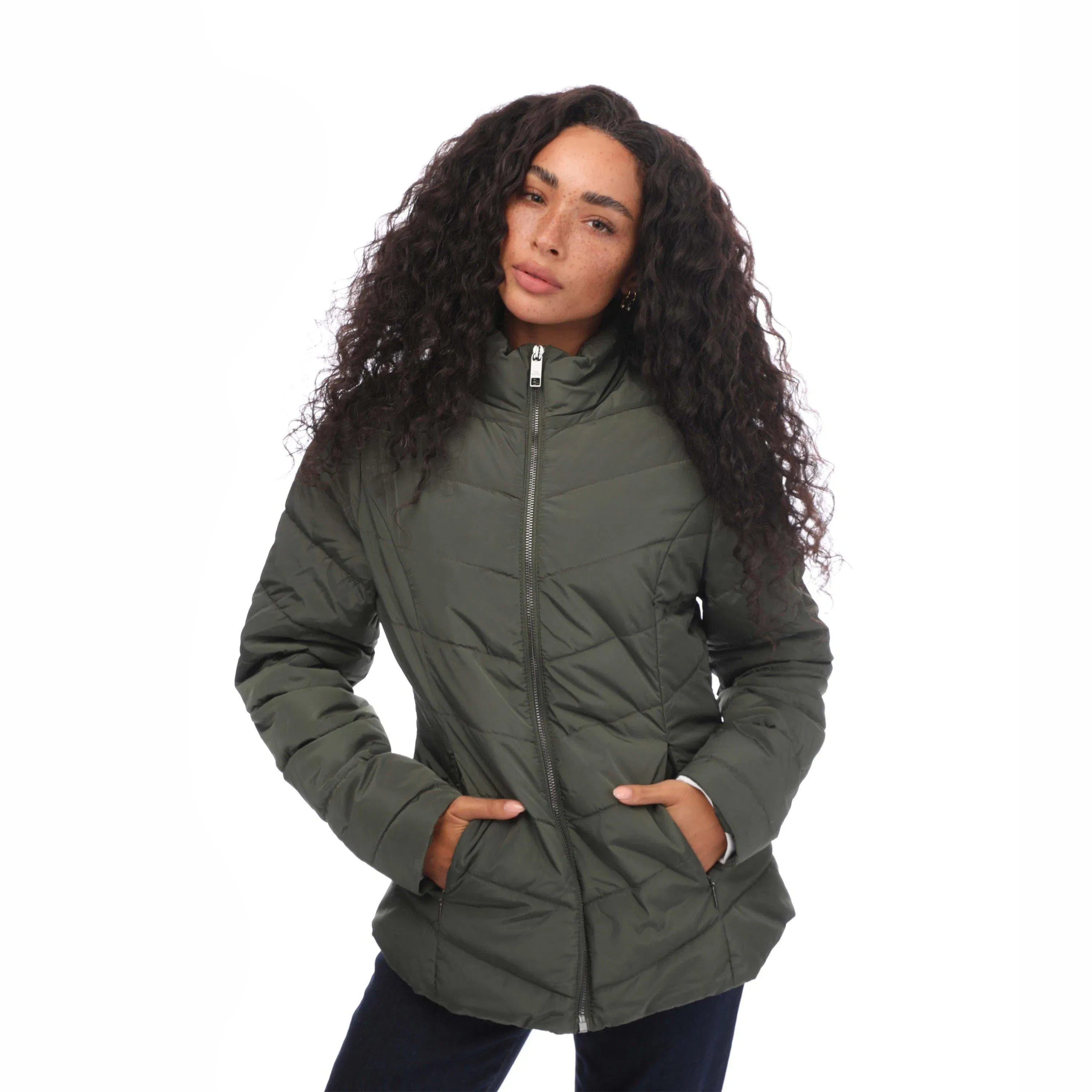 Renika Quilted Short Puffer Jacket