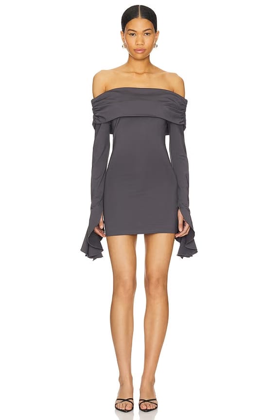 superdown Yuka Mini Dress in Slate