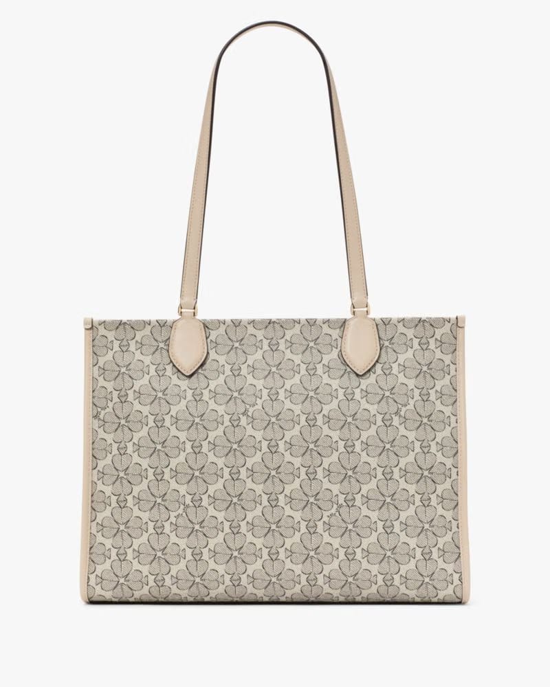 Spade Flower Coated Canvas Large Market Tote