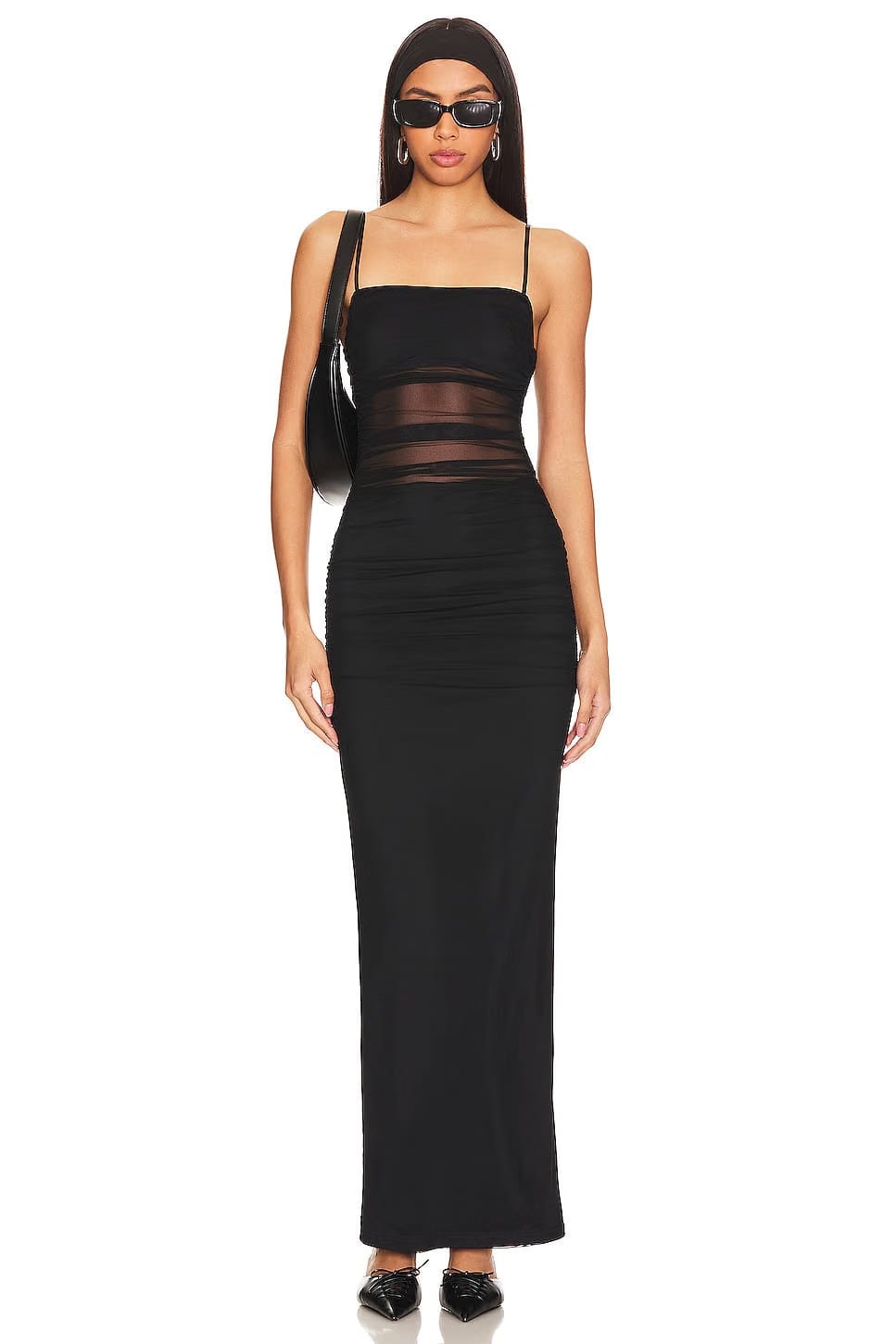 superdown Celeste Maxi Dress in Black