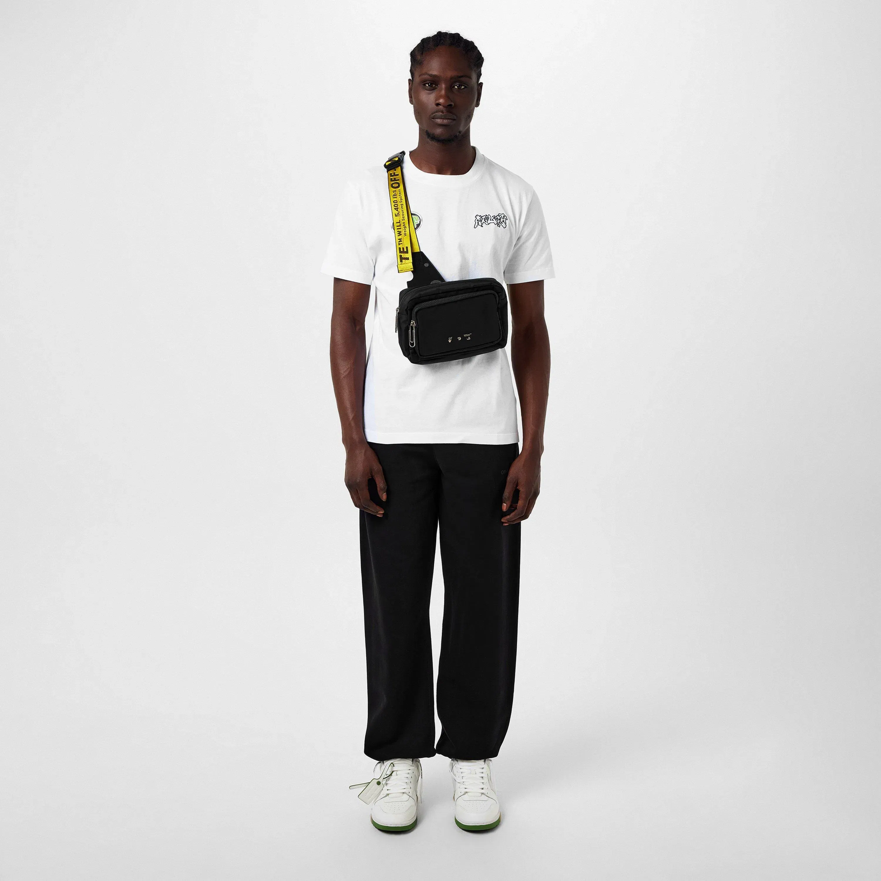 Diag Tab Cotton Closed Hem Fleece Joggers