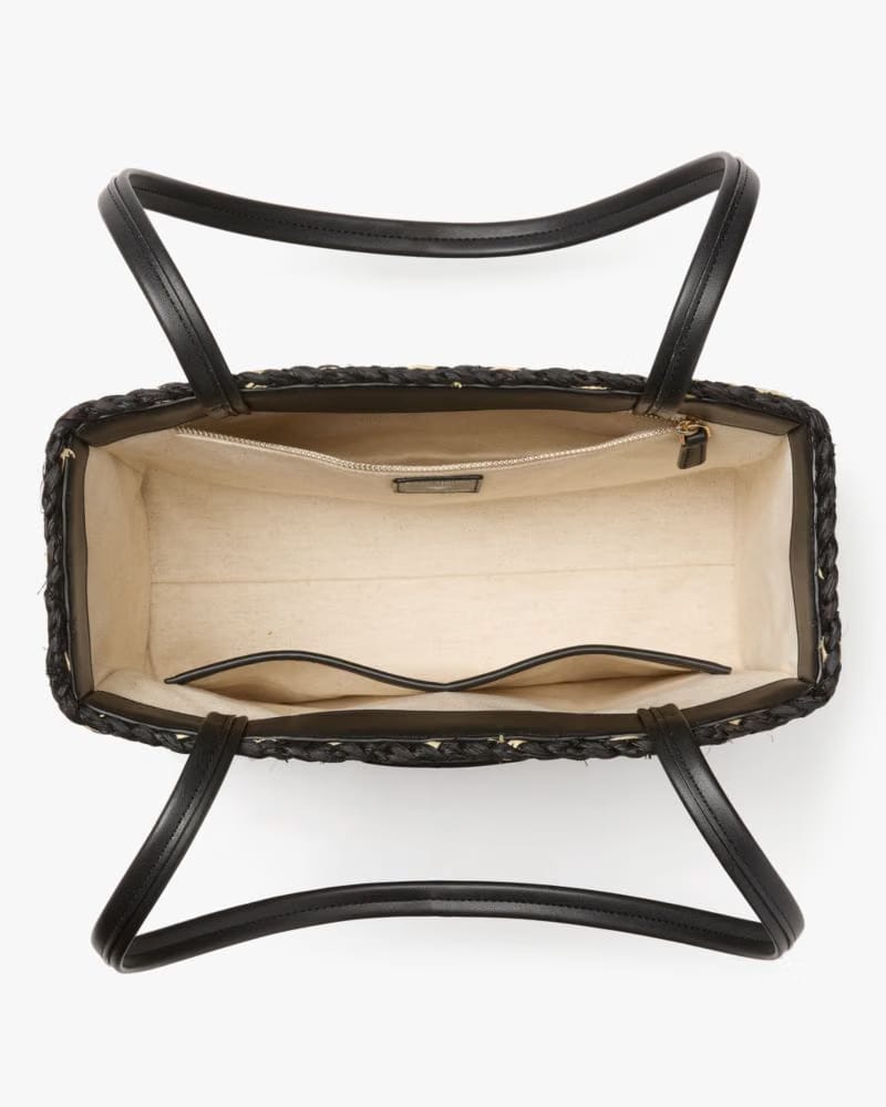 On Purpose Straw Medium Tote Bag