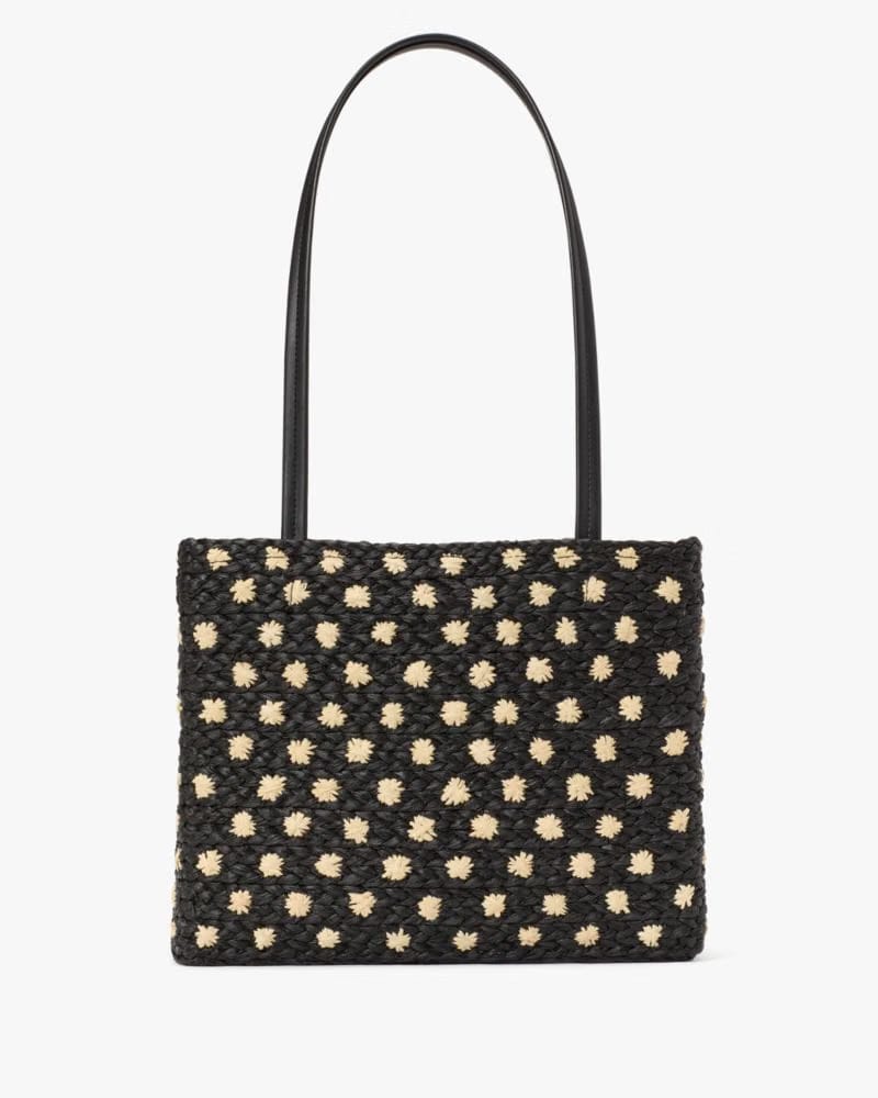 On Purpose Straw Medium Tote Bag