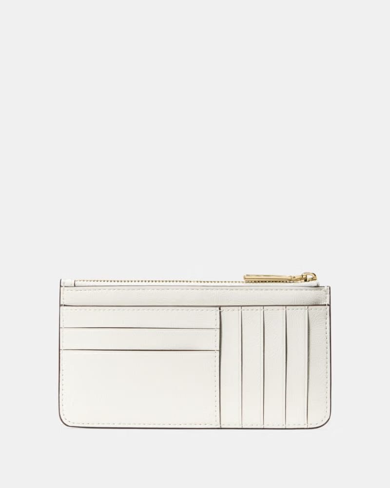 Bridget Crinkle Patent Large Slim Card Holder