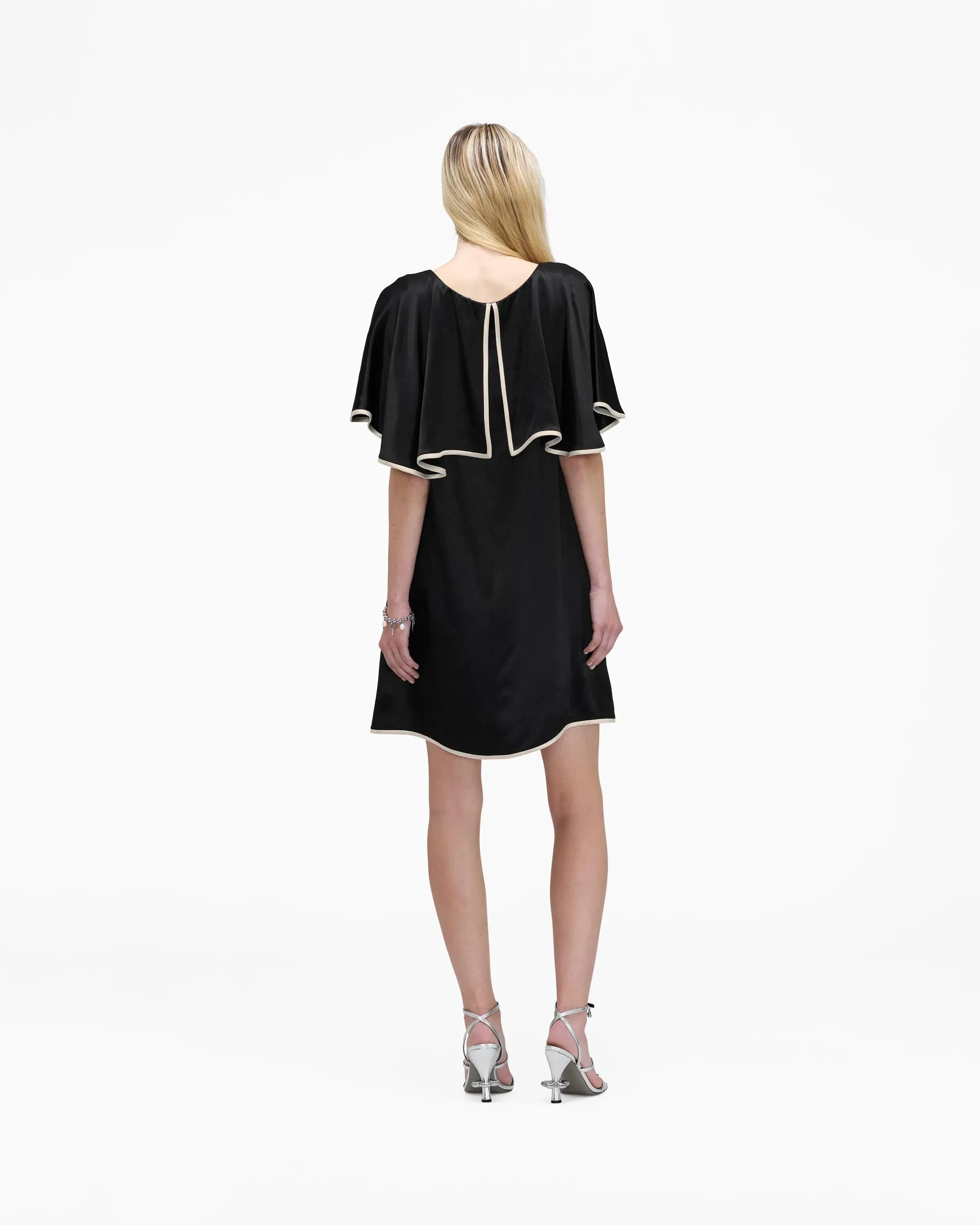 Cape Mini Dress