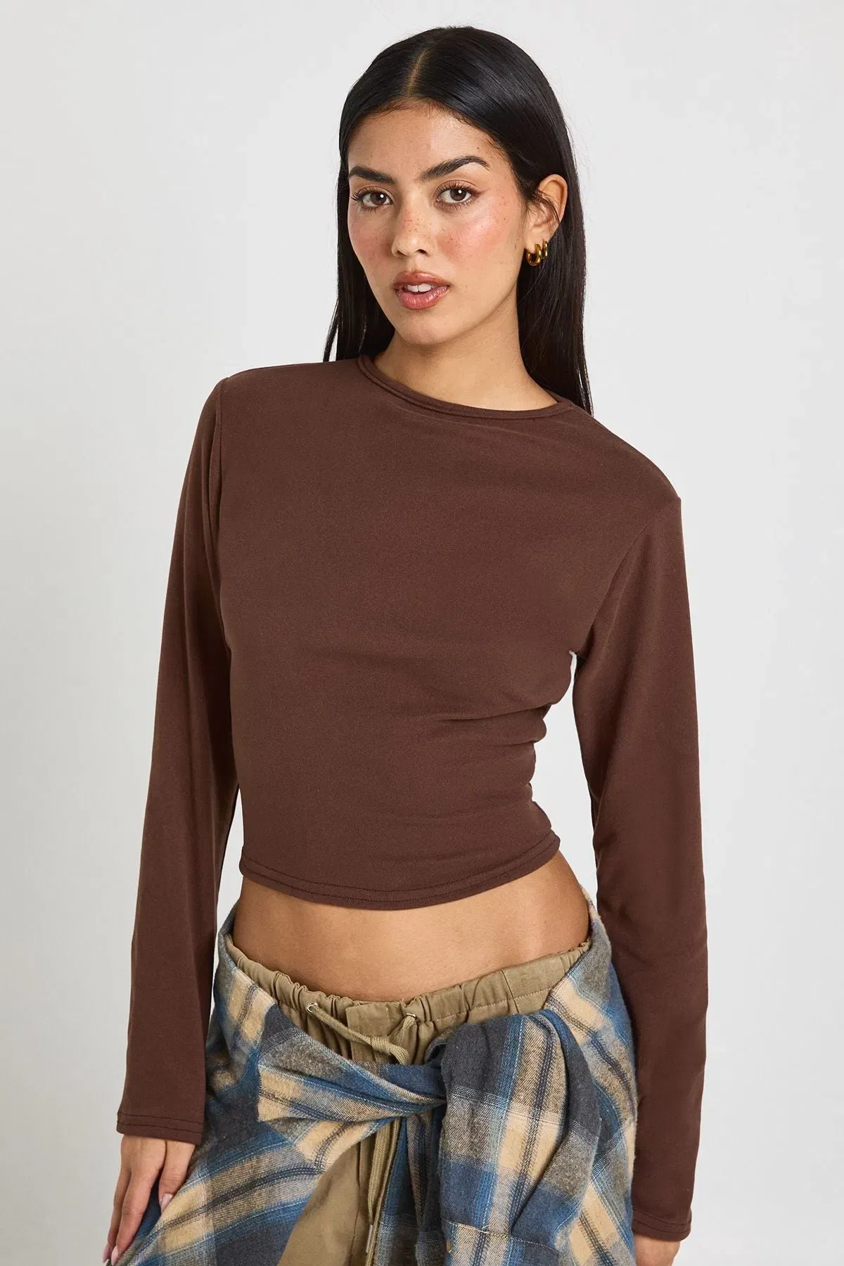 Ultra Soft Long Sleeve Fitted Top