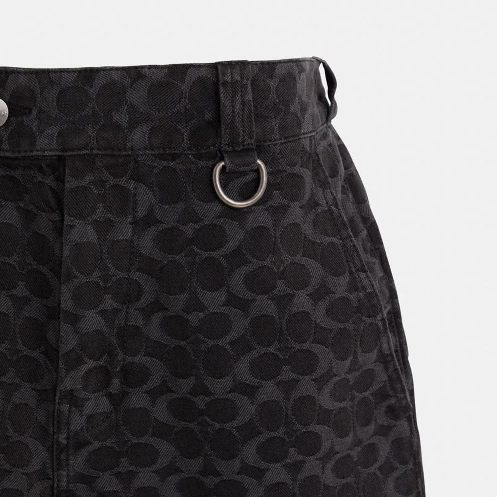 Restored Signature Denim Shorts